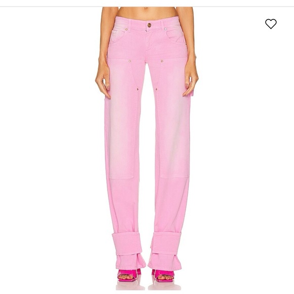 Blumarine Pink Cargo Jean